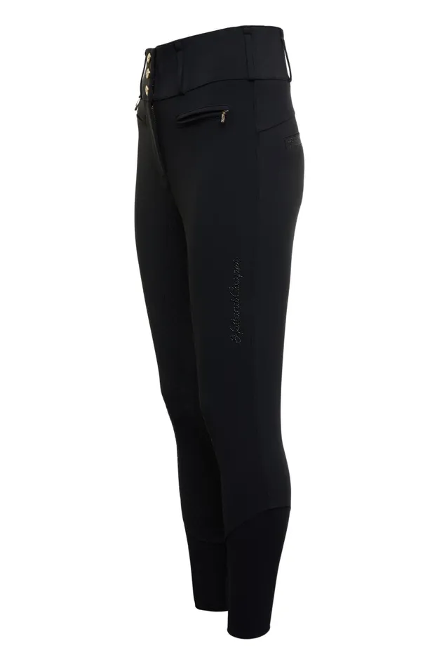 Holland Cooper Breeches Women Premium High Rise Breeches Black Holland Cooper Breeches Women Premium High Rise Breeches Black