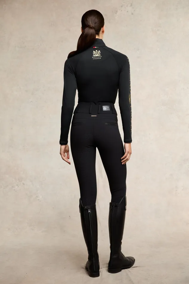 Holland Cooper Breeches Women Premium High Rise Breeches Black Holland Cooper Breeches Women Premium High Rise Breeches Black