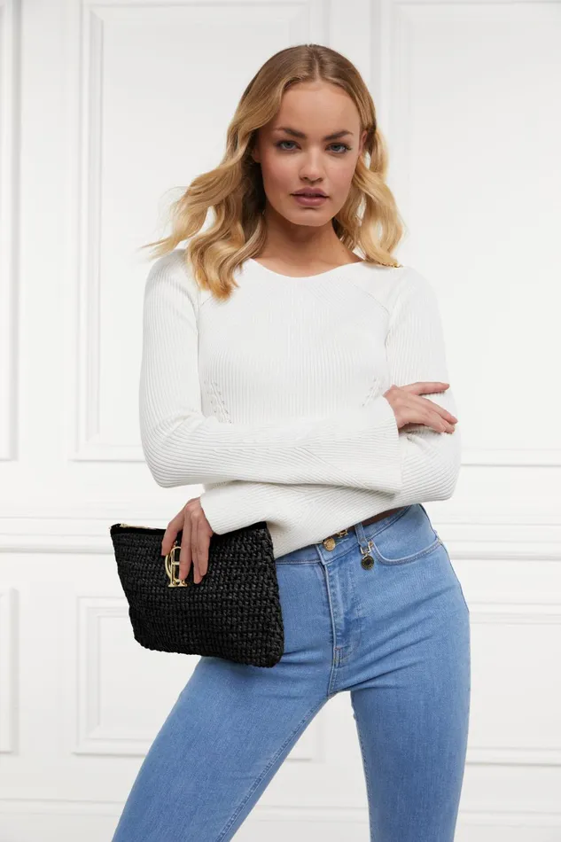 Holland Cooper Clutch Bags Women Riviera Clutch Black Holland Cooper Clutch Bags Women Riviera Clutch Black