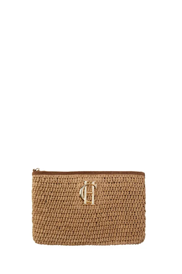 Holland Cooper Clutch Bags Women Riviera Clutch Natural