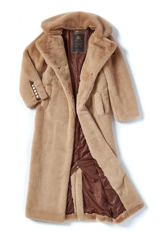 Holland Cooper Coats Women Asygarth Faux Fur Coat
