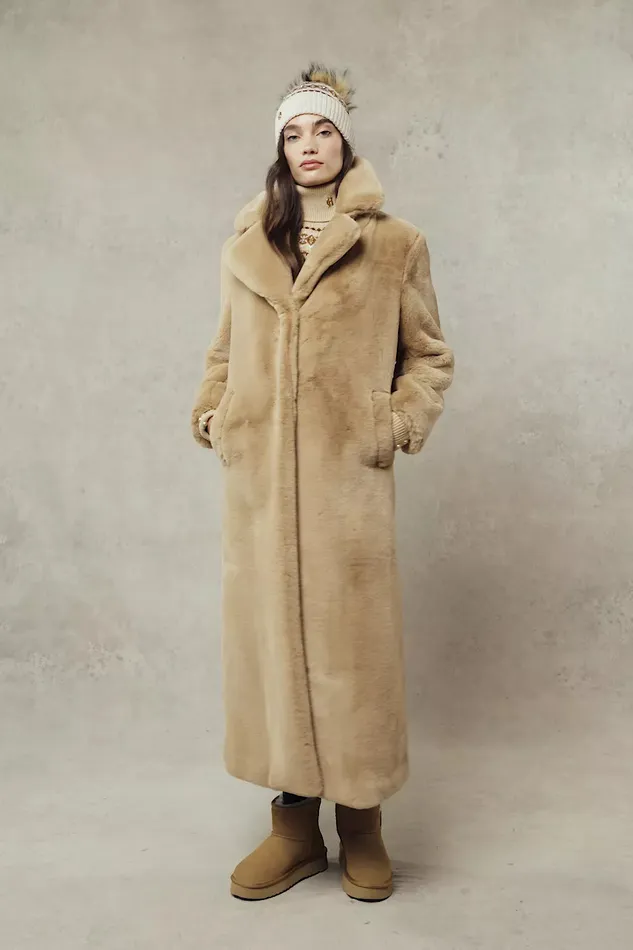 Holland Cooper Coats Women Asygarth Faux Fur Coat