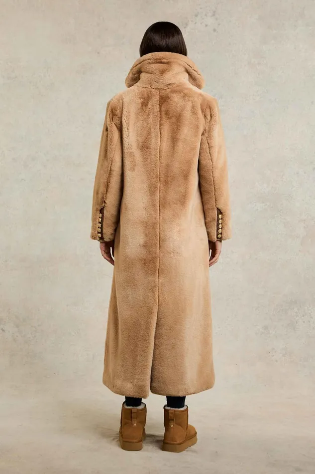 Holland Cooper Coats Women Asygarth Faux Fur Coat