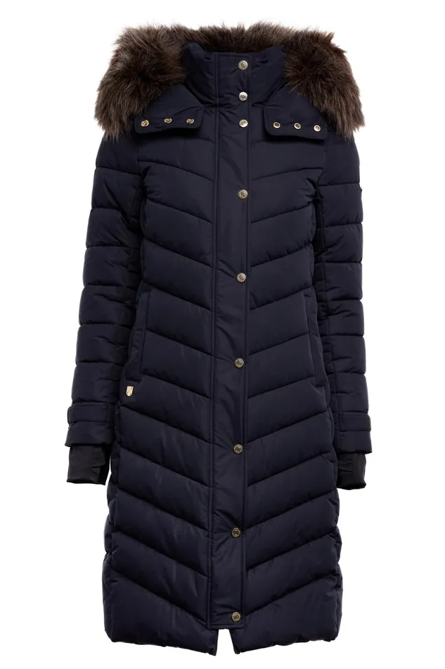 Holland Cooper Coats Women Chamonix Coat Ink Navy Holland Cooper Coats Women Chamonix Coat Ink Navy