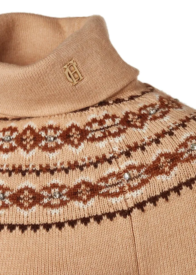 Holland Cooper Dresses Women Jennifer Knit Dress Camel Holland Cooper Dresses Women Jennifer Knit Dress Camel