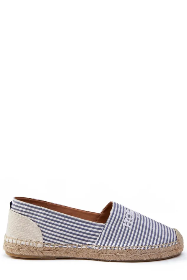 Holland Cooper Espadrilles Women Riviera Espadrille Nautical Stripe