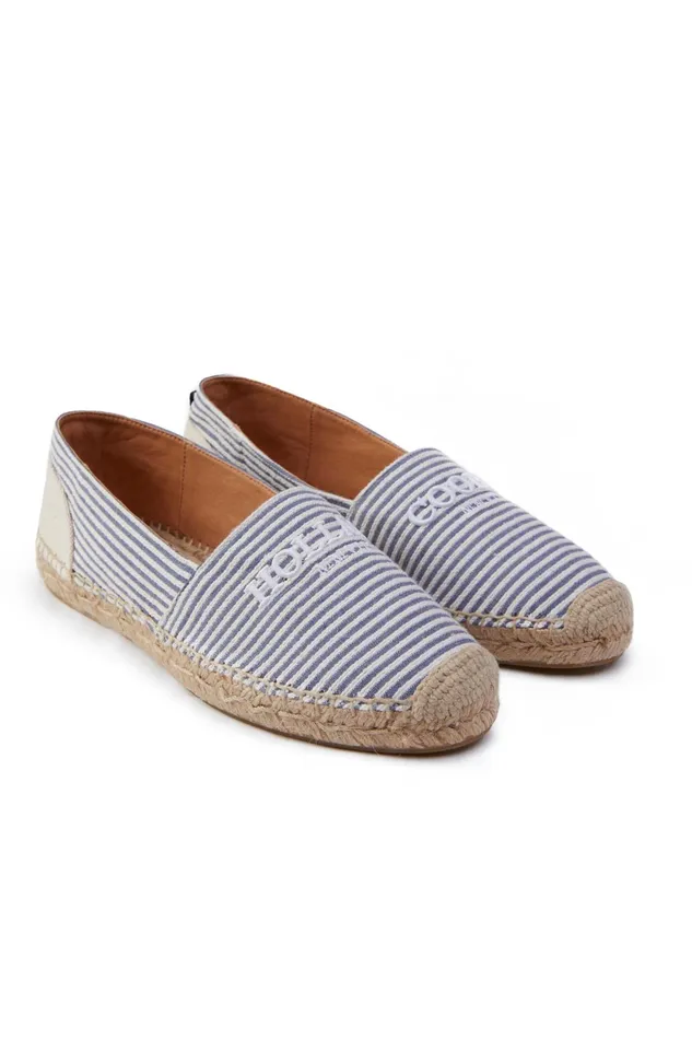 Holland Cooper Espadrilles Women Riviera Espadrille Nautical Stripe