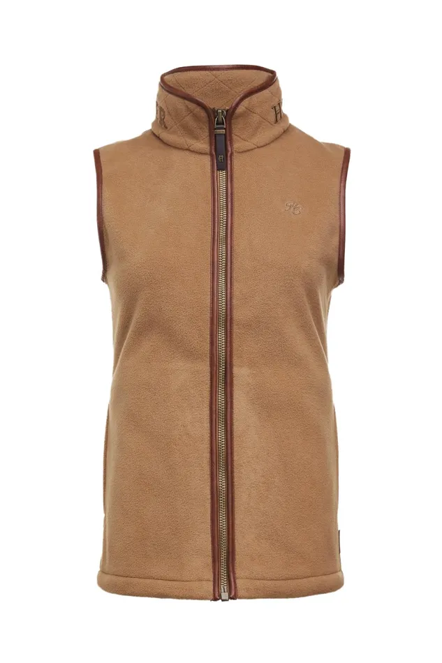 Holland Cooper Fleeces Women Country Fleece Gilet Coffee