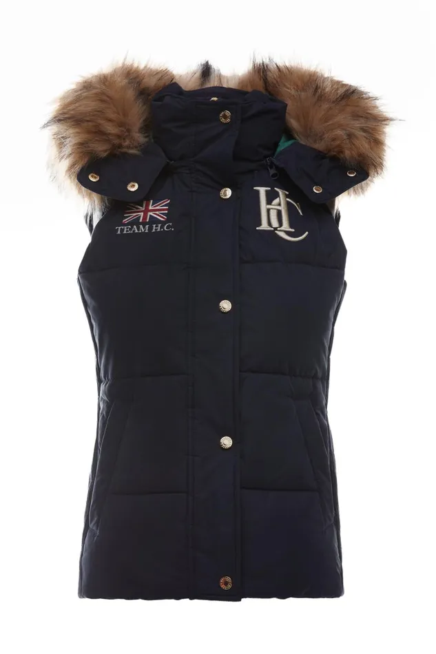Holland Cooper Gilets Women Team Gilet Ink Navy