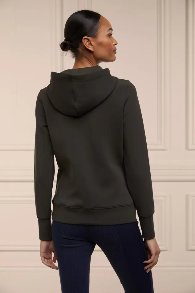 Holland Cooper Hoodies and Sweatshirts Women Crystal Hoodie Heritage Khaki Holland Cooper Hoodies and Sweatshirts Women Crystal Hoodie Heritage Khaki