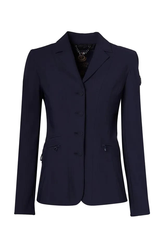 Holland Cooper Jackets Women The Competition Jacket Matte Ink Navy Holland Cooper Jackets Women The Competition Jacket Matte Ink Navy