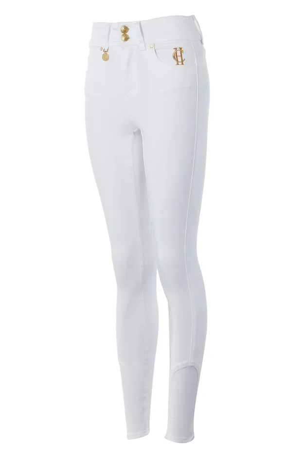 Holland Cooper Jeans Women Jodhpur Jean Optic White Holland Cooper Jeans Women Jodhpur Jean Optic White