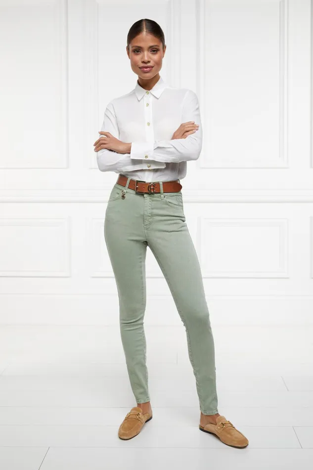Holland Cooper Jeans Women Jodhpur Jean Sage