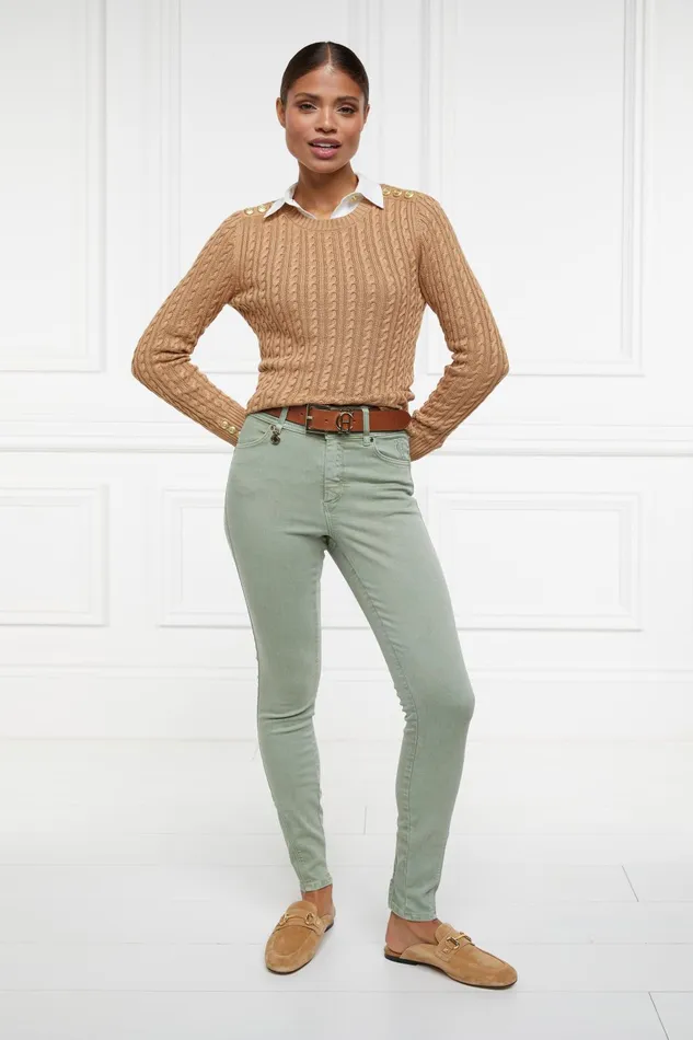 Holland Cooper Jeans Women Jodhpur Jean Sage Holland Cooper Jeans Women Jodhpur Jean Sage