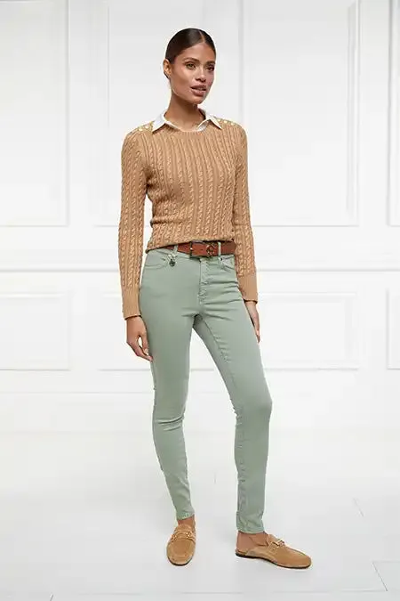 Holland Cooper Jeans Women Jodhpur Jean Sage Holland Cooper Jeans Women Jodhpur Jean Sage