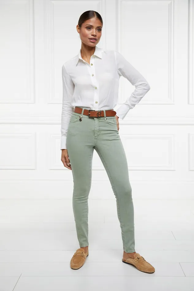 Holland Cooper Jeans Women Jodhpur Jean Sage Holland Cooper Jeans Women Jodhpur Jean Sage