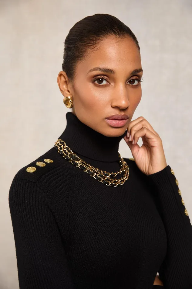 Holland Cooper Jewellery and Keyring Women Triple Chain Necklace Holland Cooper Jewellery and Keyring Women Triple Chain Necklace
