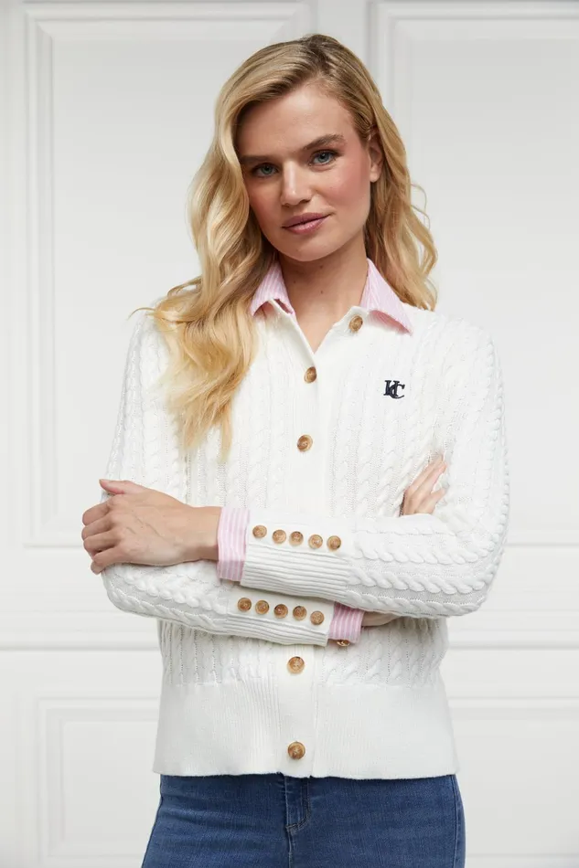 Holland Cooper Knitwear Women Cotswold Cardigan Holland Cooper Knitwear Women Cotswold Cardigan