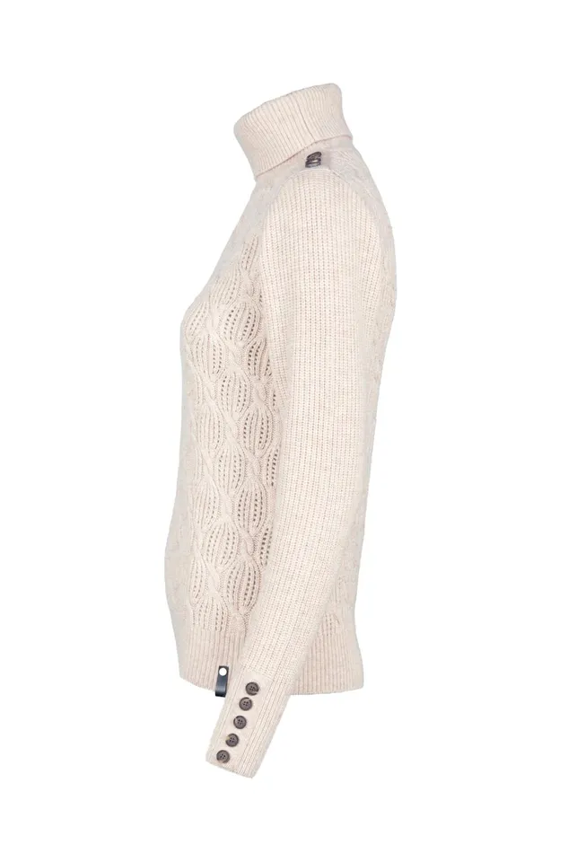Holland Cooper Knitwear Women Cotswold Roll Neck Knit Holland Cooper Knitwear Women Cotswold Roll Neck Knit