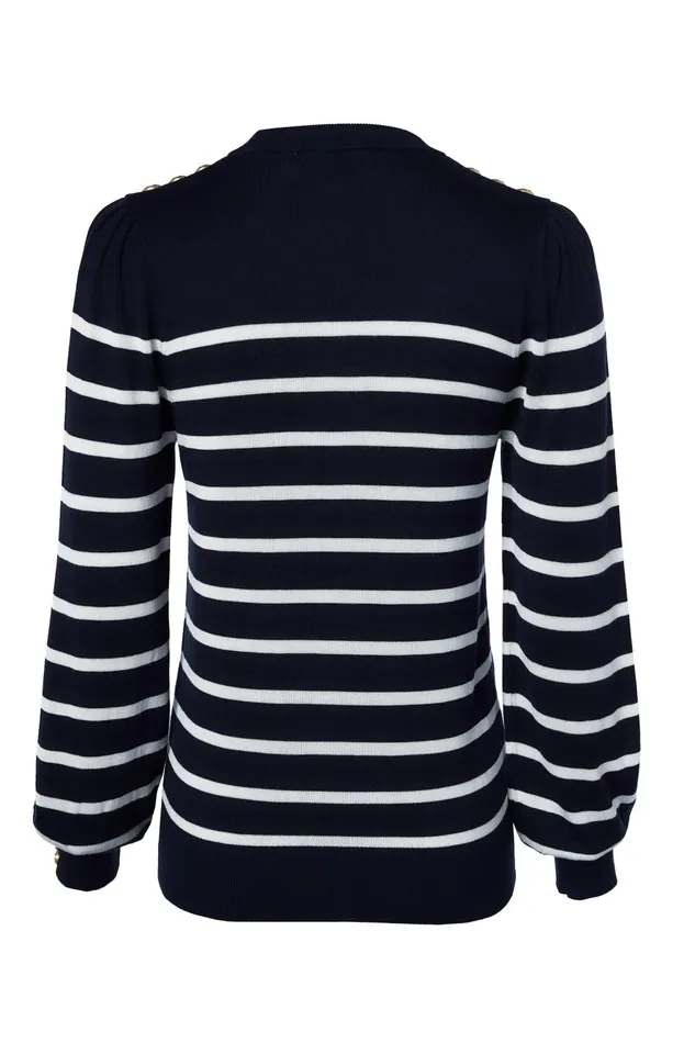 Holland Cooper Knitwear Women Kelsie Crew Neck Knit Holland Cooper Knitwear Women Kelsie Crew Neck Knit