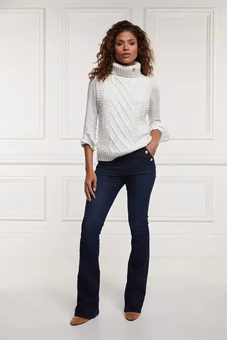 Holland Cooper Knitwear Women Sleeveless Knit Oyster Holland Cooper Knitwear Women Sleeveless Knit Oyster