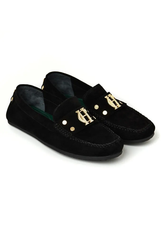 Holland Cooper Loafers Women The Driving Loafer Black Holland Cooper Loafers Women The Driving Loafer Black