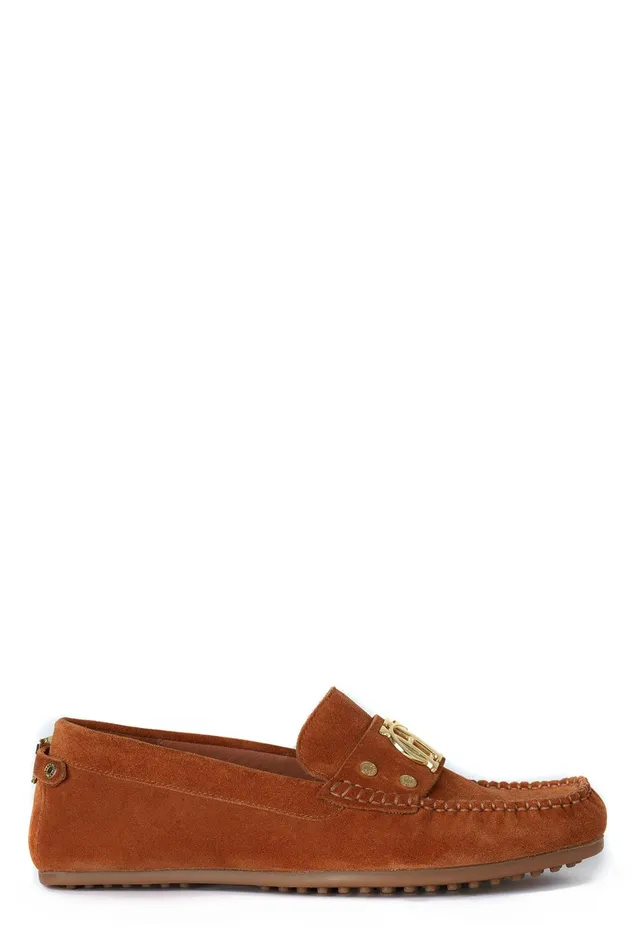 Holland Cooper Loafers Women The Driving Loafer Tan