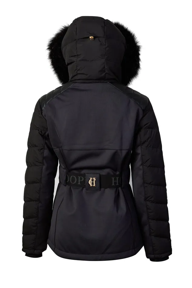 Holland Cooper Salopettes Women Ski Jacket Black
