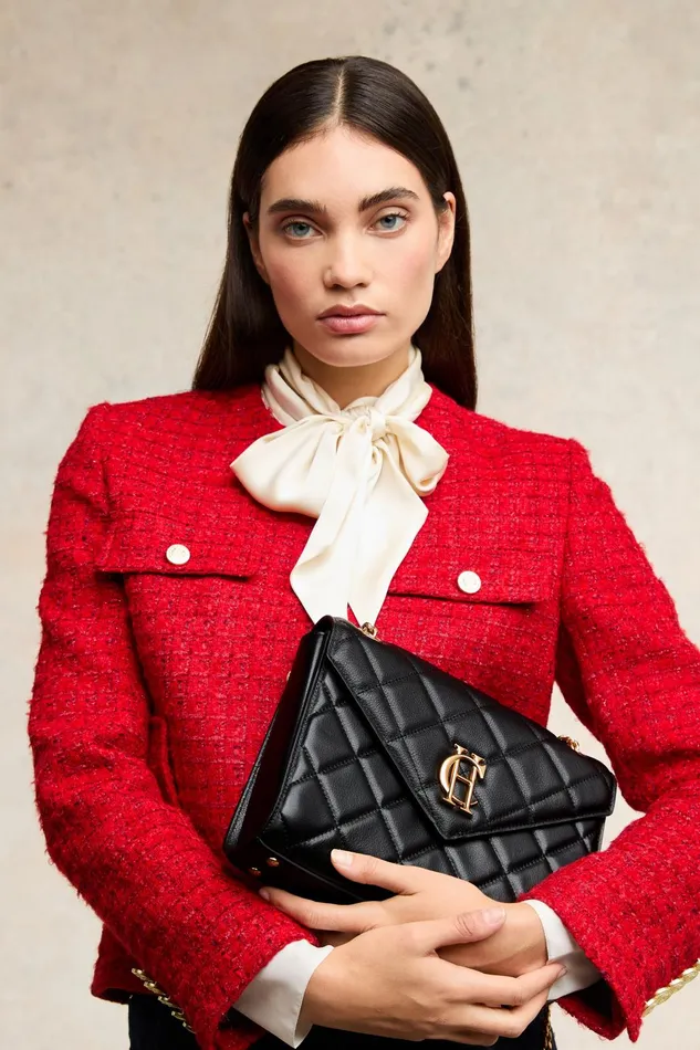 Holland Cooper Shoulder Bags Women Knightsbridge Shoulder Bag Black Holland Cooper Shoulder Bags Women Knightsbridge Shoulder Bag Black