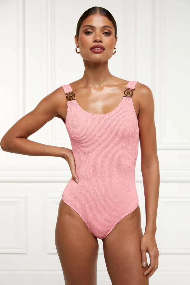 Holland Cooper Swimwear Women Swimsuit Soft Coral