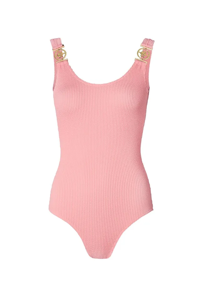 Holland Cooper Swimwear Women Swimsuit Soft Coral