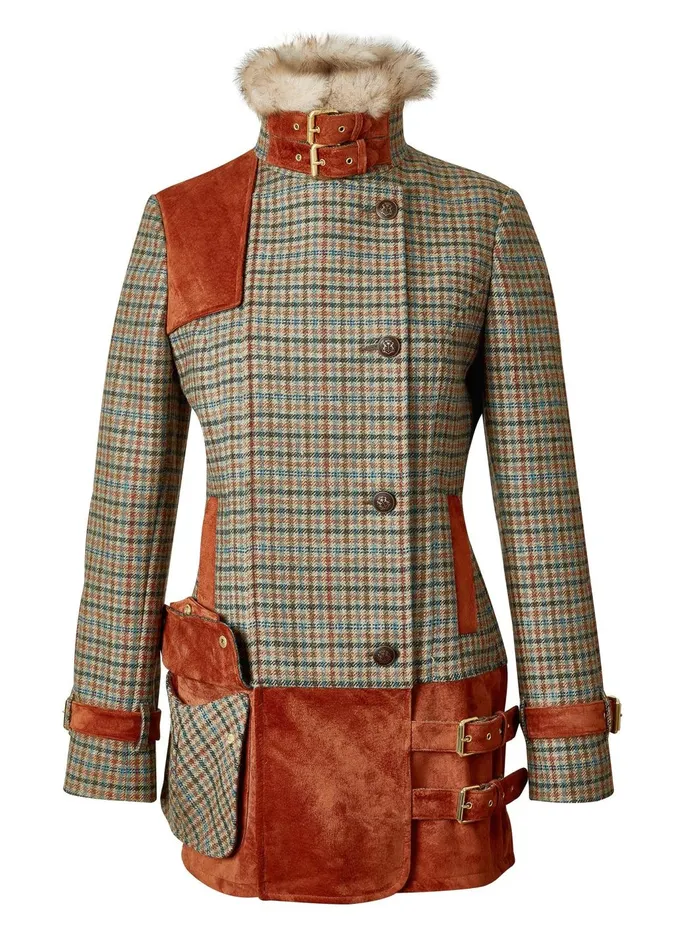 Holland Cooper Tailoring Women Balmoral Field Jacket Bredon Tweed