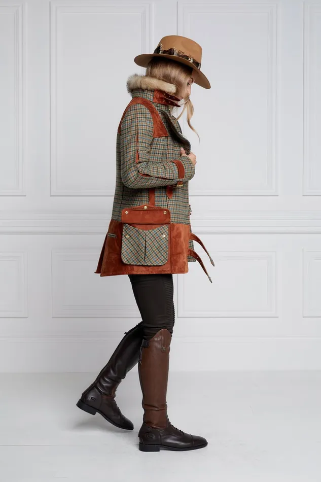 Holland Cooper Tailoring Women Balmoral Field Jacket Bredon Tweed