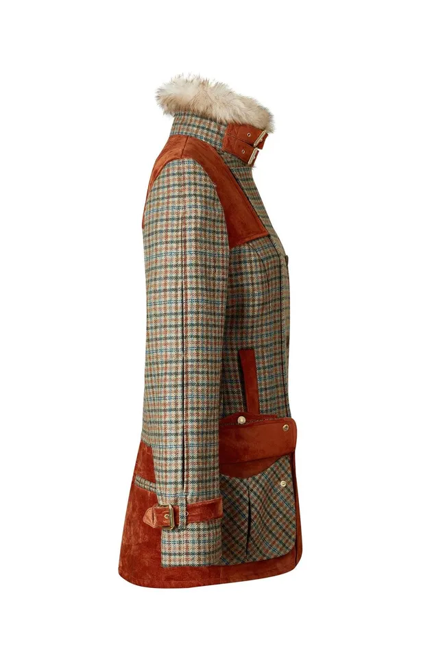Holland Cooper Tailoring Women Balmoral Field Jacket Bredon Tweed