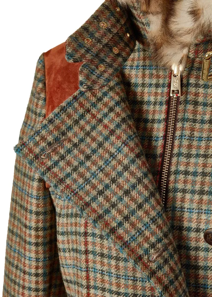 Holland Cooper Tailoring Women Balmoral Field Jacket Bredon Tweed