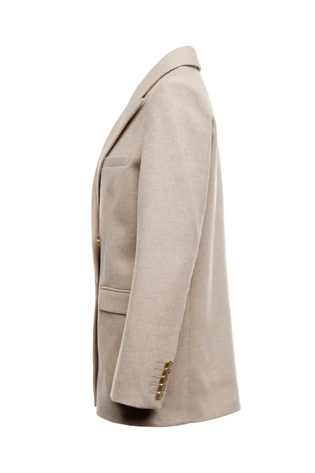 Holland Cooper Tailoring Women Belgravia Blazer Oatmeal