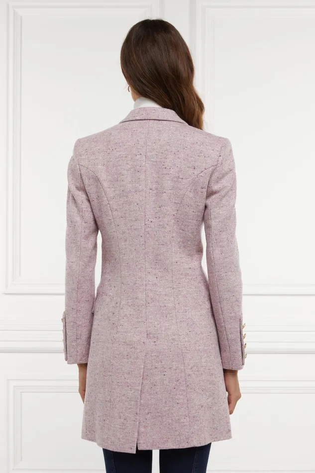 Holland Cooper Tailoring Women Kempton Coat Anniversary Pink