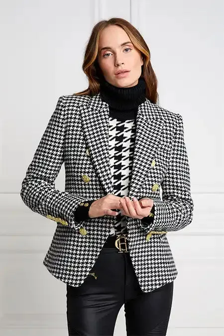 Holland Cooper Tailoring Women Knightsbridge Blazer Houndstooth