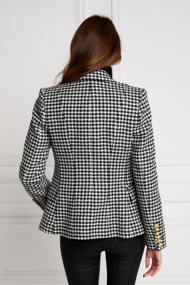 Holland Cooper Tailoring Women Knightsbridge Blazer Houndstooth