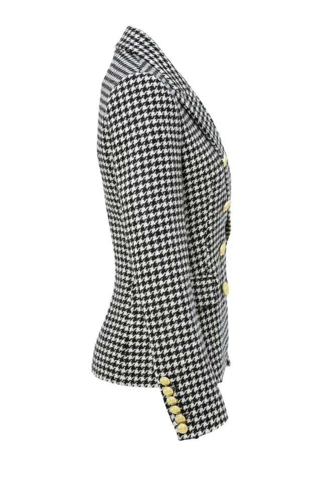 Holland Cooper Tailoring Women Knightsbridge Blazer Houndstooth