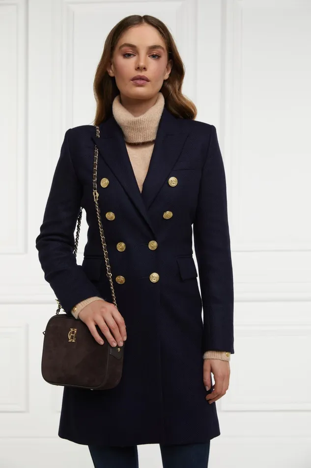 Holland Cooper Tailoring Women Knightsbridge Coat Navy