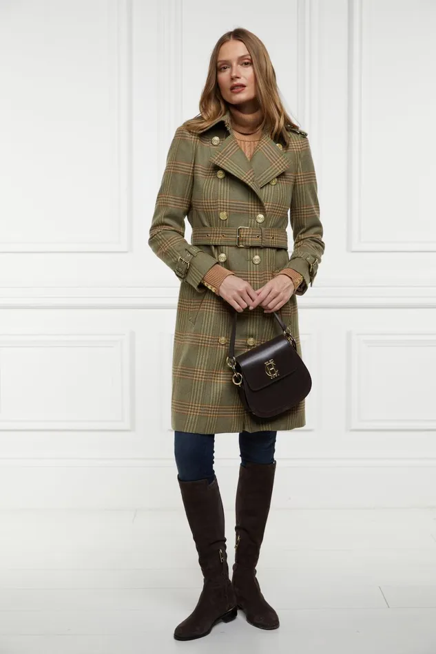 Holland Cooper Tailoring Women Marlborough Trench Coat Leveret