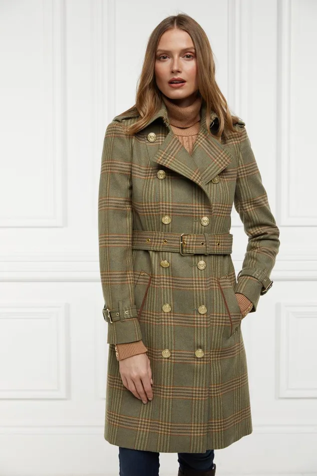 Holland Cooper Tailoring Women Marlborough Trench Coat Leveret