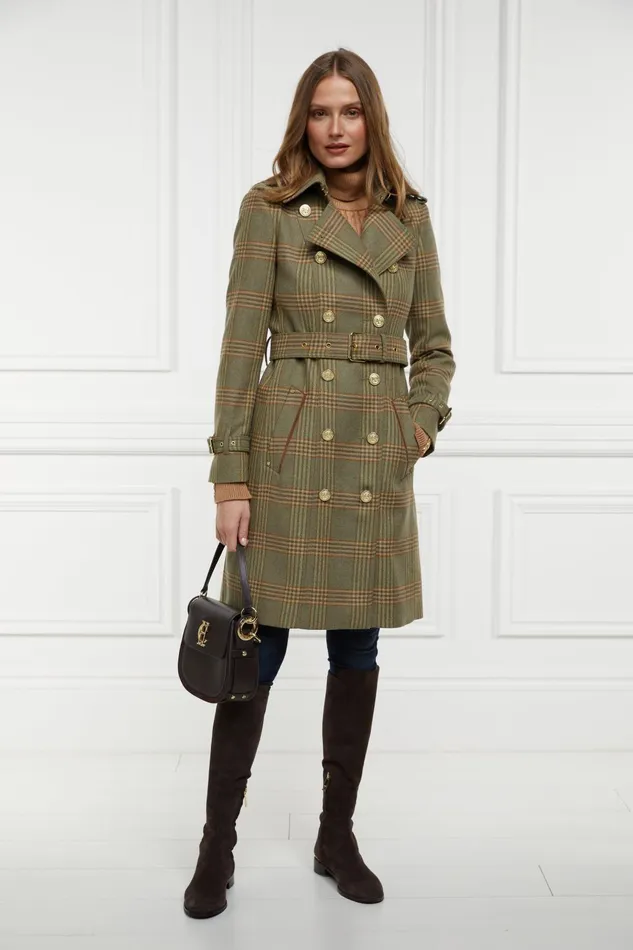 Holland Cooper Tailoring Women Marlborough Trench Coat Leveret