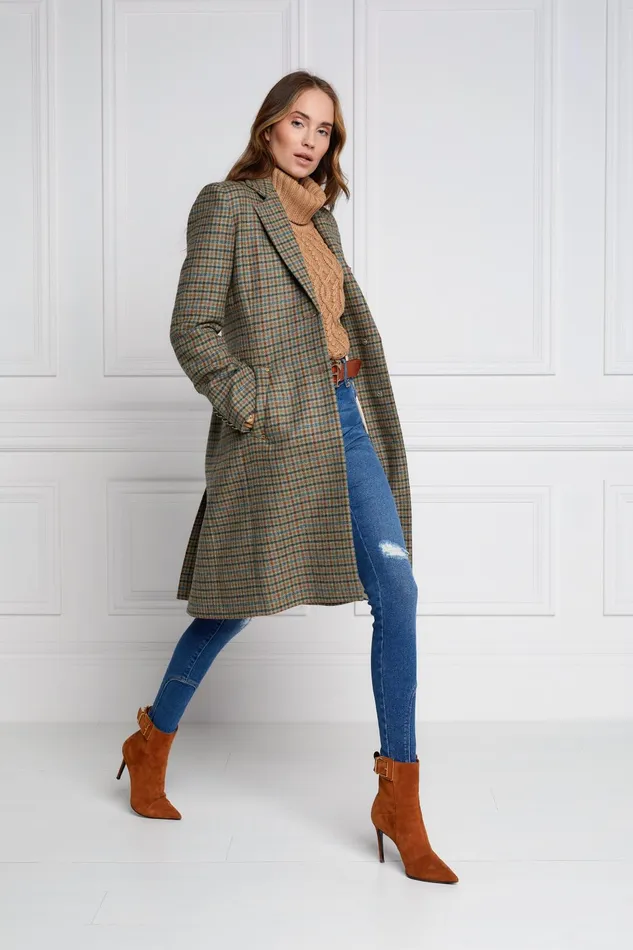 Holland Cooper Tailoring Women Regency Coat Bredon Tweed
