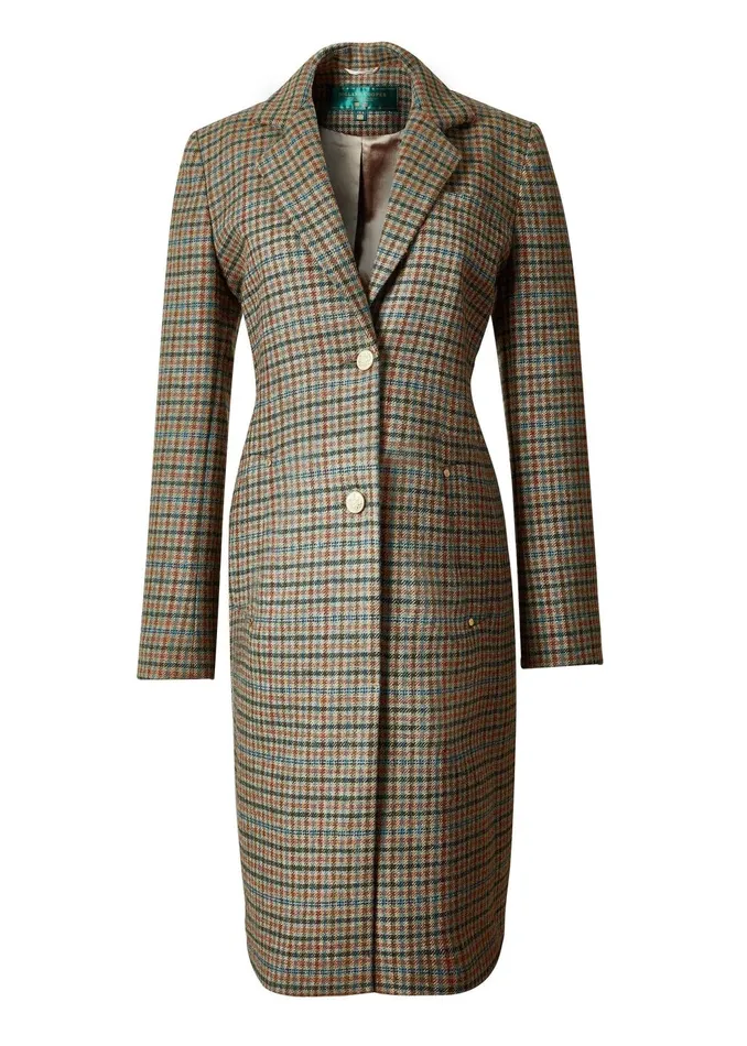 Holland Cooper Tailoring Women Regency Coat Bredon Tweed