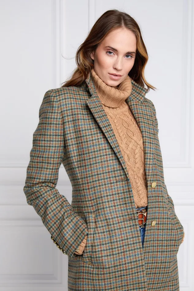 Holland Cooper Tailoring Women Regency Coat Bredon Tweed