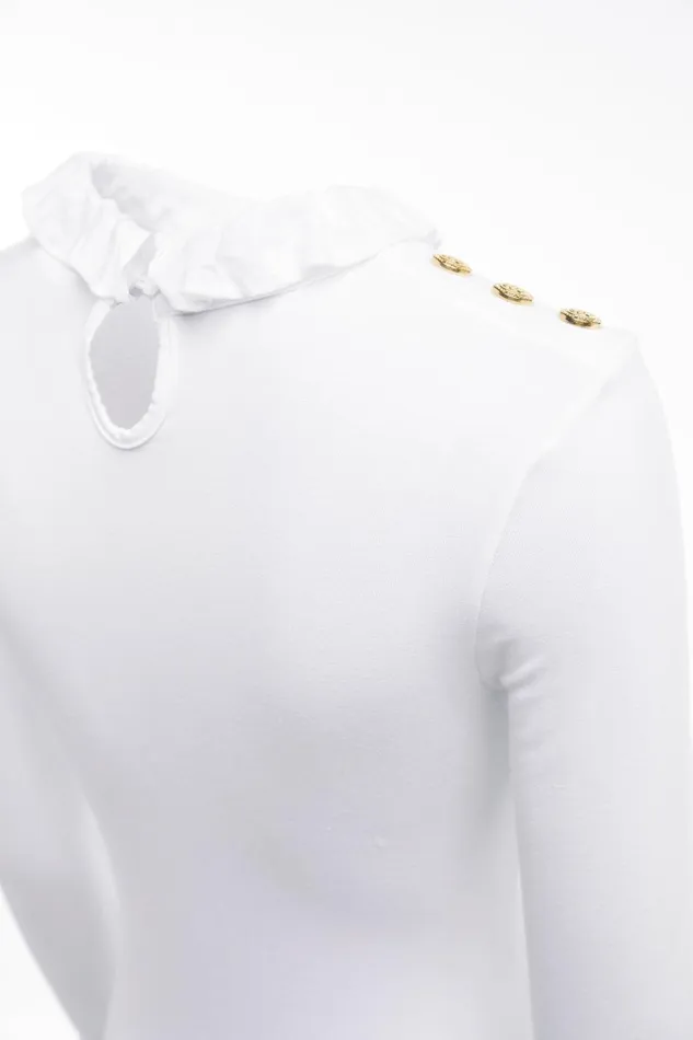 Holland Cooper Tops Women Lilibet Jersey Tee White Holland Cooper Tops Women Lilibet Jersey Tee White