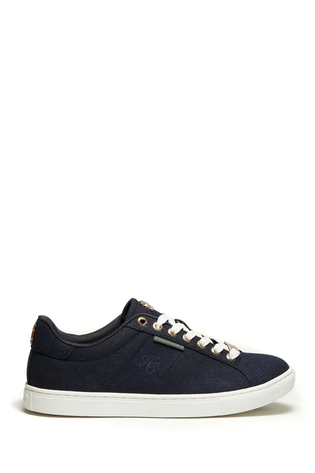 Holland Cooper Trainers Women Chelsea Court Trainer Ink Navy Holland Cooper Trainers Women Chelsea Court Trainer Ink Navy
