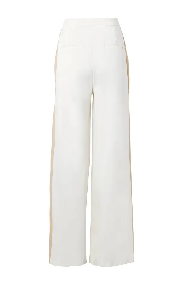 Holland Cooper Trousers Women Wide Leg Pant Natural Holland Cooper Trousers Women Wide Leg Pant Natural